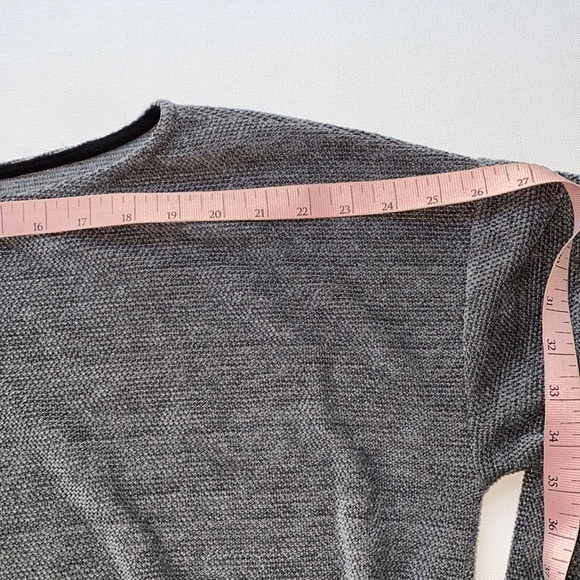 Soft Cherish Grey Side Tie Front Top - Picture 9 of 11